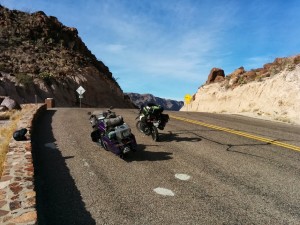This was at the top of a 15% gradient, great view.