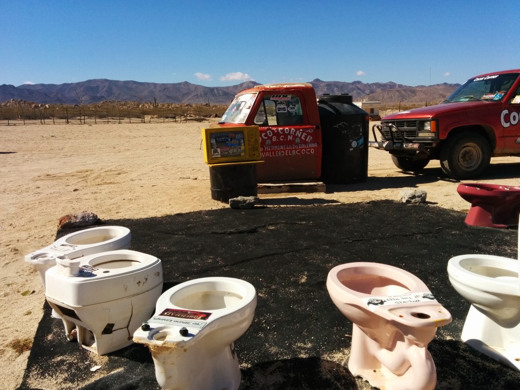 Want to watch some TV and drink beer on toilet seats?