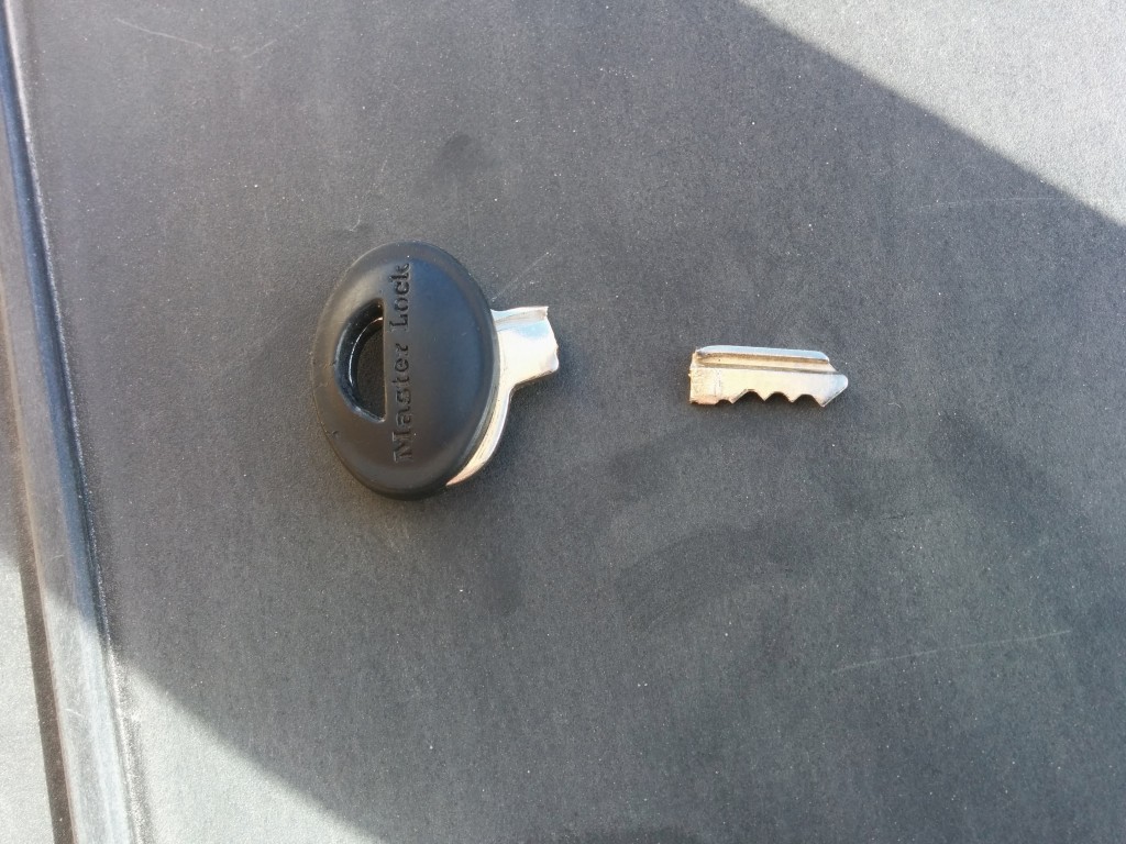 Master lock but not master key.