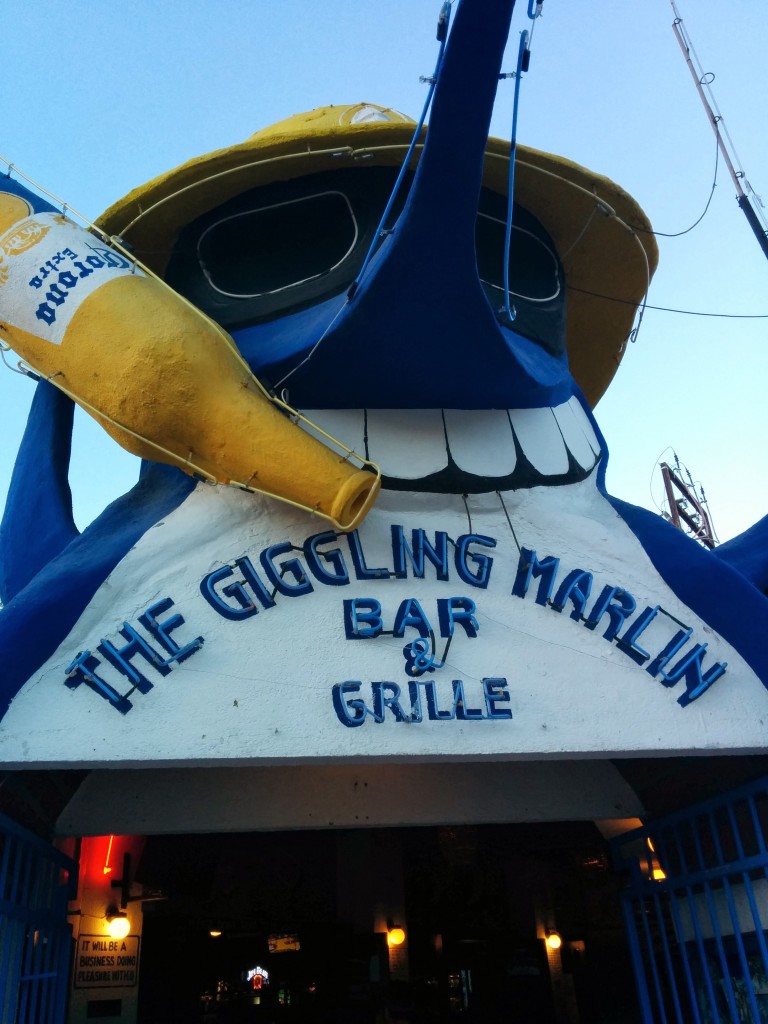 I'm of the mind there should be less giggling and more consideration for your plight from overfishing Mr. Marlin.