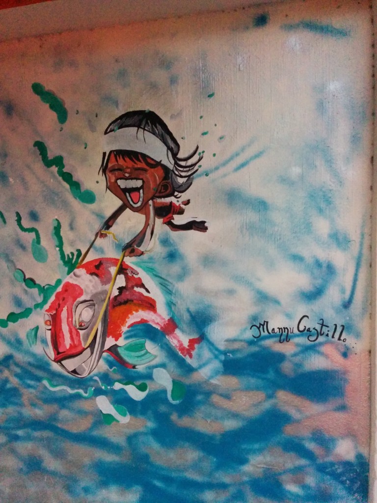 Just some random graffiti along the way.