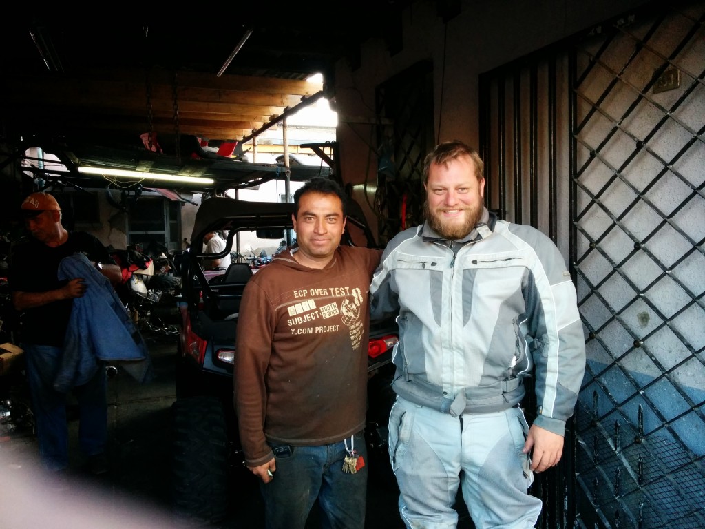 Gabriel and I. What an ace for helping me out, I highly recommend his shop!