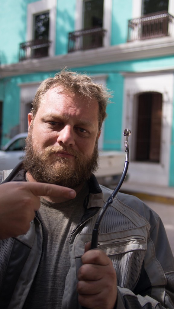 Your dejected mechanic, admiring his handiwork.