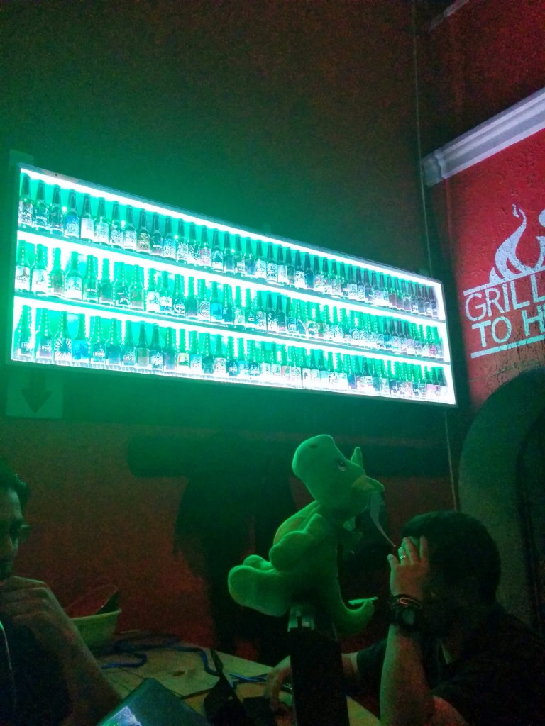 So many different types of Indio beer.